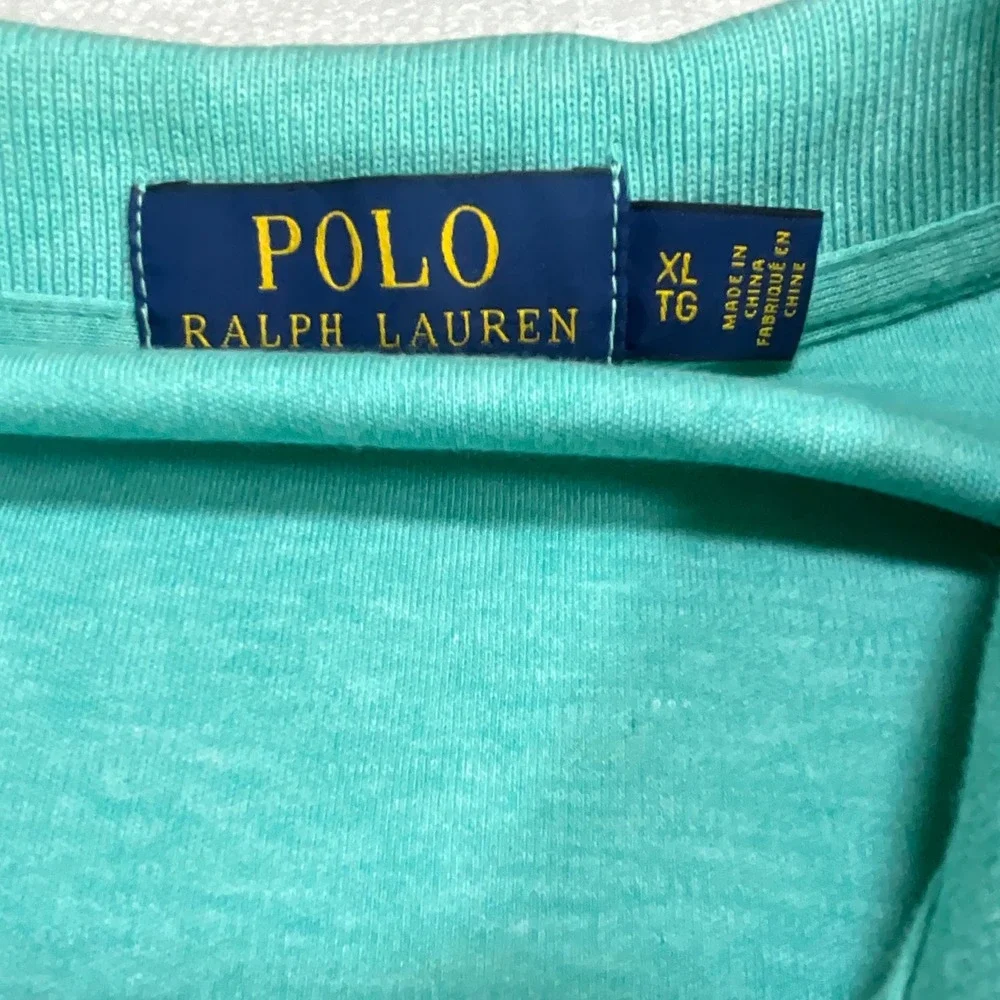 Polo Ralph Lauren‎ Men's XL Green Short Sleeve Classic Fit Polo Shirt